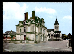 51 - BOURGOGNE - MAIRIE - ECOLE - EGLISE - Other & Unclassified