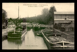 51 - CHALONS-SUR-MARNE - CANAL LATERAL DE LA MARNE AU RHIN - PENICHES - Châlons-sur-Marne