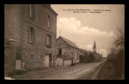 53 - LA SELLE-CRAONNAISE - ENTREE DU BOURG ROUTE DE CRAON - GRAINETERIE - CARTE TAXEE - Other & Unclassified