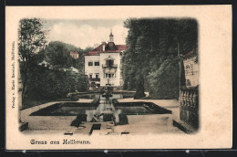 AK Hellbrunn, Wasserkünste Vor Dem Schloss  - Other & Unclassified