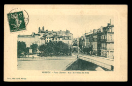 55 - VERDUN - PLACE CHEVERT - RUE DE L'HOTEL DE VILLE  - EDITEUR PARIS - Verdun