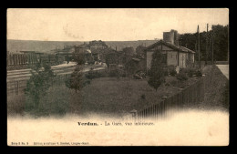 55 - VERDUN - VUE INTERIEURE DE LA GARE DU CHEMIN DE FER - EDITEUR KREMER - Verdun