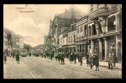 57 - FORBACH - NATIONALSTRASSE - MAGASIN BLUMBERG ET MAGASIN J. BAYER - Forbach