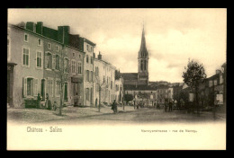 57 - CHATEAU-SALINS - NANCYERSTRASSE - RUE DE NANCY - EDITEUR NELS, METZ, SERIE 130 N° 4 - Chateau Salins