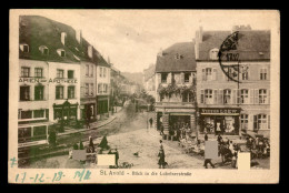 57 - SAINT-AVOLD - BLICK IN DIE LUBELNERSTRASSE - MAGASIN VICTOR LOEW - PHARMACIE MARIEN - JUDAISME - Saint-Avold