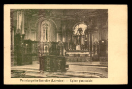 57 - PUTTELANGE-LES-SARRALBE - INTERIEUR DE L' EGLISE - Altri & Non Classificati