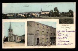 57 - FRANCALTROFF - FREIALTDORF - VUE GENERALE - EGLISE - MAISON KNEPFLER - 3 VUES - Altri & Non Classificati