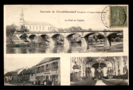 57 - GROSSBLITTERSDORF - LE PONT ET L'EGLISE - 3 VUES - Autres & Non Classés