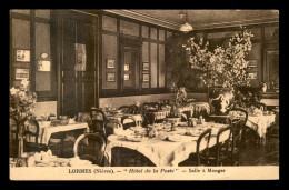 58 - LORMES - HOTEL DE LA POSTE - LA SALLE A MANGER - Lormes