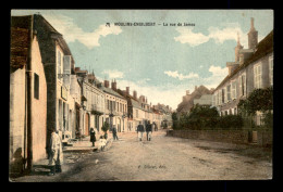 58 - MOULINS-ENGILBERT - RUE DE JAMES - CARTE COLORISEE - Moulin Engilbert