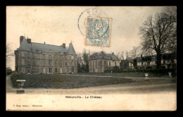 60 - HENONVILLE - LE CHATEAU - CARTE COLORISEE - Autres & Non Classés