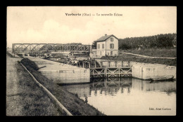 60 - VERBERIE - PENICHE AU PASSAGE DE LA NOUVELLE ECLUSE - Verberie