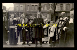 80 - AMIENS - ENTERREMENT DE MGR SAUNE EN 1927 - PHOTOGRAPHE LUCIEN HACQUART - CARTE PHOTO ORIGINALE  - Amiens