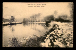 80 - LONGPRE-LES-CORPS-SAINTS - LES BORDS DE LA SOMME EN HIVER - Autres & Non Classés