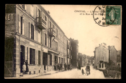 80 - ONIVAL - HOTEL TERMINUS ET RUE DE ST-VALERY - Onival