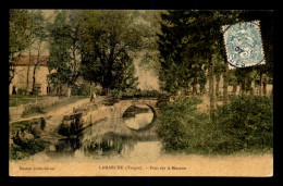 88 - LAMARCHE - PONT SUR LE MOUZON - CARTE COLORISEE - Lamarche