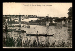 94 - BRY-SUR-MARNE - LA PASSERELLE - LA BAIGNADE - Bry Sur Marne