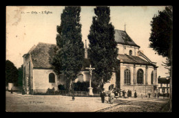 94 - ORLY - L'EGLISE - CARTE COLORISEE - Orly