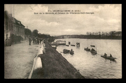 94 - ABLON-SUR-SEINE - QUAI DE LA BARONNIE ET COTEAUX DE VILLENEUVE ST-GEORGES - Ablon Sur Seine