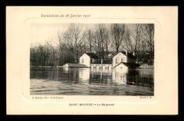 94 - SAINT-MAURICE - INONDATIONS DE 1910 -  LA BAIGNADE - Saint Maurice
