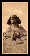 EGYPTE - LENHERT & LANDROCK N° 7 - CAIRO - THE GREAT SPHINX - FORMAT 15 X 7.5 CM - El Cairo