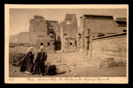 EGYPTE - LENHERT & LANDROCK N°1545 - THEBES - THE TEMPLE OF RAMESES II - Otros & Sin Clasificación