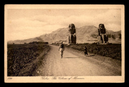 EGYPTE - LENHERT & LANDROCK N°1524 - THEBES - THE COLOSSI OF MEMMON - Autres & Non Classés