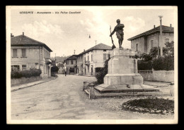 ITALIE - VERGIATE - MONUMENTO VIA FELICE CAVALOTTI - Andere & Zonder Classificatie