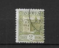 LOTE 2164 ///  (C035) ANDORRA 1929  YVERT Nº: 15     ¡¡¡ OFERTA - LIQUIDATION - JE LIQUIDE !!! - Used Stamps