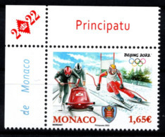 MONACO 2022 - JEUX OLYMPIQUES D'HIVER DE PÉKIN / Y.T. N° 3309 - NEUF ** - Neufs