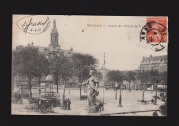 CPA - 42 - Roanne - Place De L'Hôtel-de-Ville - Animée - Circulée En 1911 - Roanne