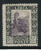 Libia - Pittorica Cent. 55 Senza Filigrana - Libië