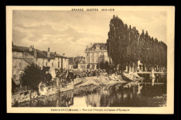 55 - BAR-LE-DUC - VUE SUR L'ORNAIN ET LA CAISSE D'EPARGNE - Bar Le Duc