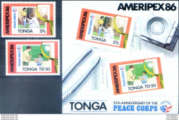 "Ameripex 86". - Tonga (1970-...)