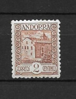 LOTE 2164 ///  (C035) ANDORRA 1935  YVERT Nº: 28 *NH      ¡¡¡ OFERTA - LIQUIDATION - JE LIQUIDE !!! - Nuovi