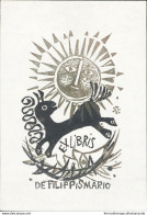 Am678 Ex Libris De Filippis Mario - Ex-libris