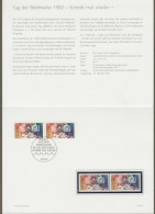 Bund: Minister Card - Ministerkarte Typ IV, Mi-Nr. 1154: " Tag Der Briefmarke "  X - Brieven En Documenten