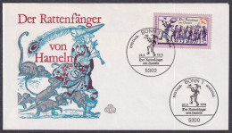 Germany, BRD 1978, The Rat Catcher From Hameln, FDC - Other & Unclassified