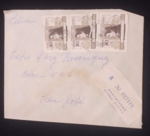 C) URUGUAY, INTERNAL MAIL WITH MULTIPLE STAMPS - Uruguay