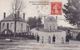 Mondoubleau (41 Loir Et Cher) Passage A Niveau Près De La Gare - édit. Foreau Circulée 1910 - Sonstige & Ohne Zuordnung