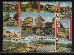 Germany.   Radium-Solbad Kreuznach. Illustrated View Posted Postcard - Bad Kreuznach