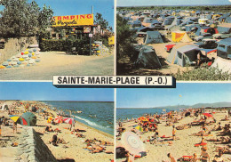 CPSM Sainte Marie Plage-Les Campings-Les Plages    L2897 - Other & Unclassified