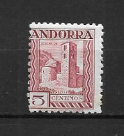 LOTE 2164 ///  (C035) ANDORRA 1929  YVERT Nº: 16 *MH       ¡¡¡ OFERTA - LIQUIDATION - JE LIQUIDE !!! - Nuovi