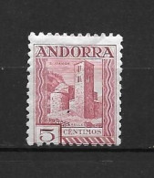 LOTE 2164 ///  (C035) ANDORRA 1929  YVERT Nº: 16 *MH       ¡¡¡ OFERTA - LIQUIDATION - JE LIQUIDE !!! - Neufs