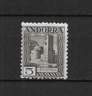 LOTE 2164 ///  (C035) ANDORRA 1935  YVERT Nº: 29 *MH         ¡¡¡ OFERTA - LIQUIDATION - JE LIQUIDE !!! - Neufs