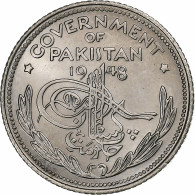 Pakistan, 1/4 Rupee, 1948, Nickel, SUP, KM:5 - Pakistán