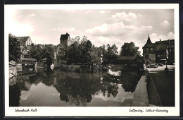 AK Schwäbisch Hall, Sulfersteg, Solbad Rotersteg  - Schwäbisch Hall