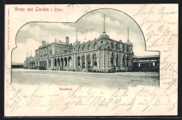 AK Landau I. Pfalz, Bahnhof  - Landau