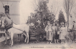 La Bazoche Gouet (28 Eure Et Loir) Cavalcade Du 6 Mars 1910 Char De La Chasse A Courre - édit. Leroy N° 6 - Other & Unclassified