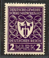 Deutsches Reich, 1922, 200 B, Postfrisch - Andere & Zonder Classificatie